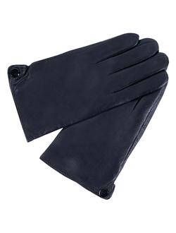 Перчатки мужские нат.кожа black