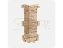 Угол внутренний для ПВХ плинтуса Vilo Linela 410 Дуб аделаида