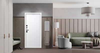 Стальная дверь   Winter (терморазрыв 3к). Заказная модель.