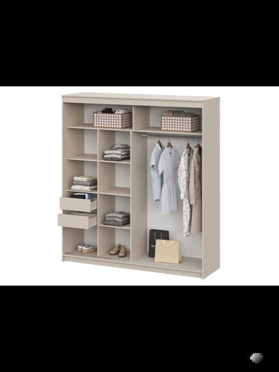 ШКП 3  Макс 2 м  Шкаф-купе Меланж