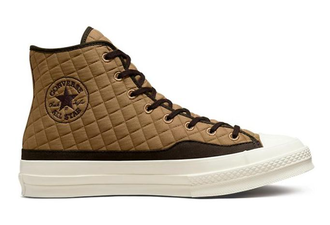 Кеды Converse Chuck Taylor 70 коричневые высокие зимние