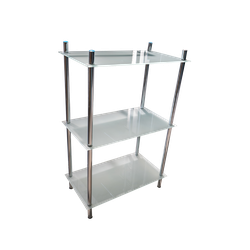 Этажерка из стекла. Размер: 1000*630*360 мм.