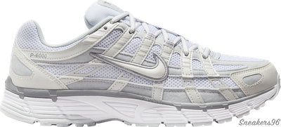 Nike P-6000 Metallic Silver Red/Серый Мужские (41-45)