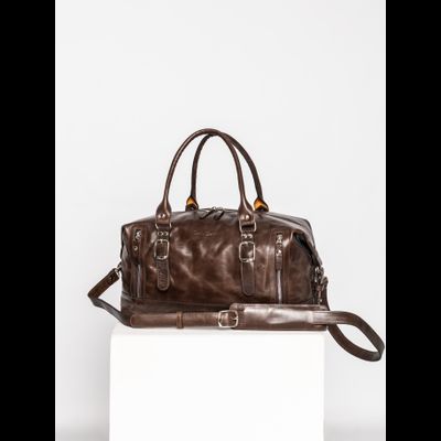 Кожаная дорожная сумка Ravenna Premium brown (арт. 4047-52)