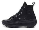 Converse Run Star Hike All Black кожаные