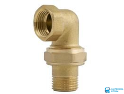 Разъемное соед.(американка) угловая VIEIR 1'' вр/нр латунь