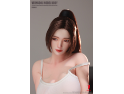 ПРЕДЗАКАЗ - Подвижное бесшовное женское тело с головой 1/6 Body No.3 – Full-Figured 1/6 Silicone Female Body (Summer Loungewear Version) (VCD-03-1A+VCL1016) - VERYCOOL  ?ЦЕНА: 16900 РУБ.?