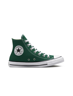 Кеды Converse All Star зеленые высокие