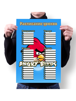 Расписание уроков Angry Birds № 5