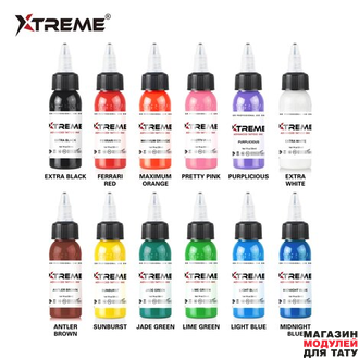 Краска XTREME INK 12 Primary Color Set