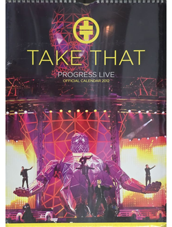 Take That Official Календарь 2012
