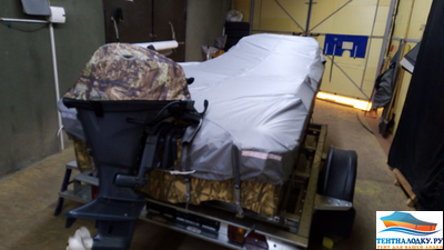 Тент на лодку КАСАТКА 435