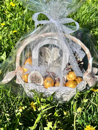 Корзина пасхальная "Фаберже"