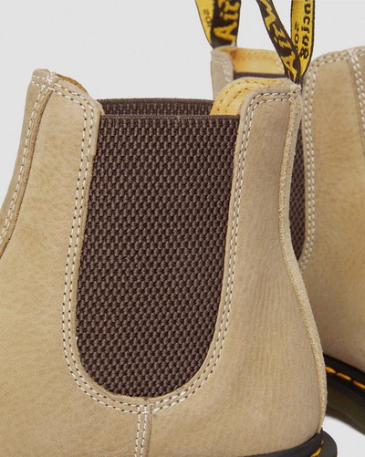 Ботинки Dr Martens 2976 Tumbled Nubuck Savannah Tan