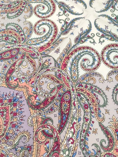 Павловопосадский платок Ночная серенада 1637-1