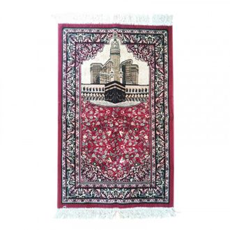 Молитвенный коврик Красный саудийский ковровое шитье