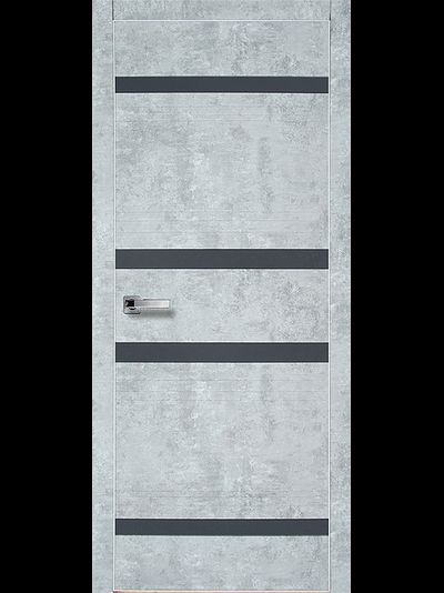 Межкомнатная дверь Лофт Платинум 13 бетон