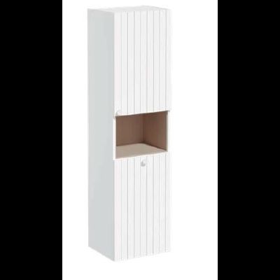 Пенал высокий, Vitra Root Groove, 40 см, с корзиной для белья, матовый белый, правосторонний, 69100