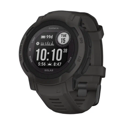 Умные часы Garmin Instinct 2 Solar черные