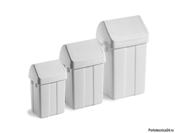 Контейнер Filmop Patty с плавающей крышкой (белый, 25 литров)