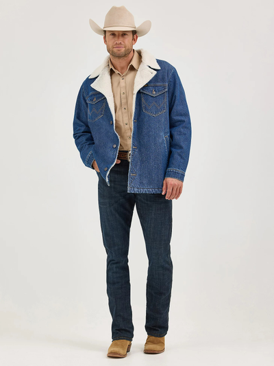 Полупальто Wrangler® Western Sherpa Lined Denim Coat