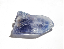 Кварц, дюмортьерит в кварце, кристалл, Бразилия (11*6*4 мм, 0,2 г) №18701
