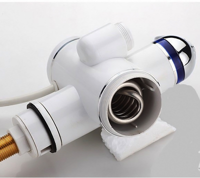 Смеситель для кухни Potato с высоки изливом и электронагревателем P0055