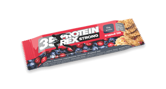 (Protein Rex) Протеиновый батончик STRONG - (100 гр) - (ягодный пай)