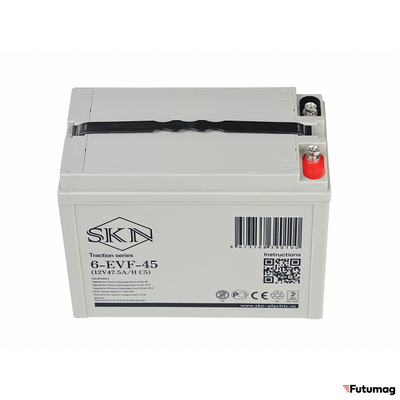 Тяговый аккумулятор SKN 6-EVF-45 (12V47.5A/H C5)