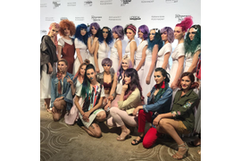 Платья трансформеры Sansara на COLOUR TROPHY 2017 - Loreal Professionnel