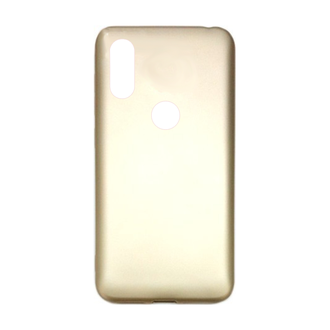 Чехол-бампер J-Case THIN для Xiaomi Mi Max 3 (золотой) силикон