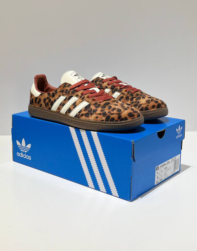 Adidas Samba OG Preloved Red Leopard