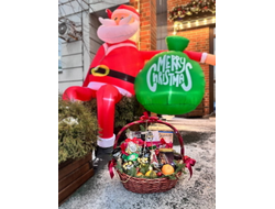 Корзина новогодняя