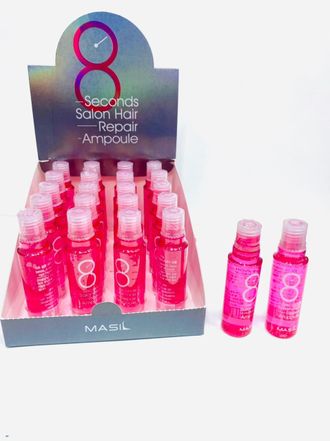 Протеиновая маска-филлер для поврежденных волос Masil 8 Seconds Salon Hair Repair Ampoule 15мл (10 шт.)