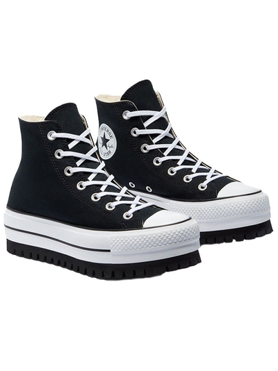 Купить Кеды Converse Trek Chuck Taylor All Star черные высокие 573062C