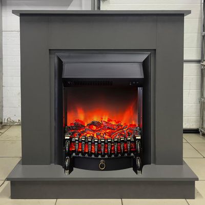 Электрокамин Лорд Люкс GR с очагом Fobos