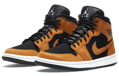 баскетбольные кроссовки Nike (WMNS) Air Jordan 1 Mid SE Desert Ochre DB5453-700