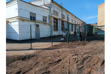 Установка 3Д ограждения