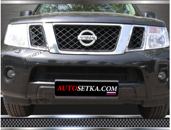 Premium защита радиатора для Nissan Pathfinder (2010-2014)