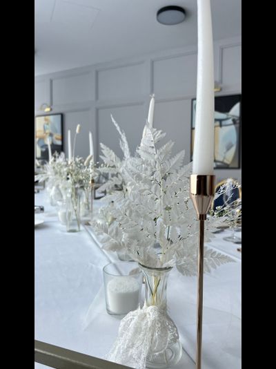 Декор длинного стола "Хилтон"