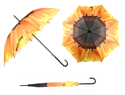 Зонт-трость Подсолнух 8 спиц