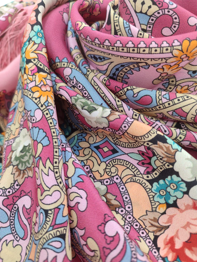 Павловопосадский платок Кружевной 951-3