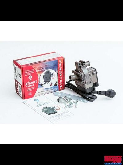 Атлант-Смарт 1.5 квт Напряжение: 220В Мощность:1,5 КВт (Производительность помпы л/мин : макс.5-7л. Размеры, мм: 75х70х120 Диаметр патрубков: 18мм) Применяется для а/м обьемом двиг(V) до 2,5 л. (пр-во Россия)