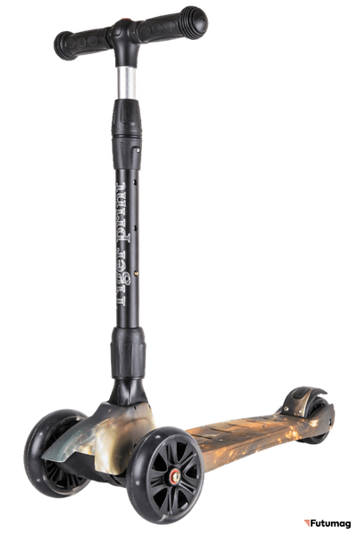Детский самокат TechTeam Tiger Print 2022 Космос