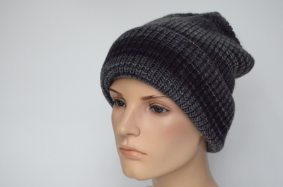 Vizio Италия 110 CRY шапка с отворотом черная цвет 9 фото