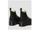 Зимние челси мужские Dr. Martens 2976 Black c мехом Chelsea