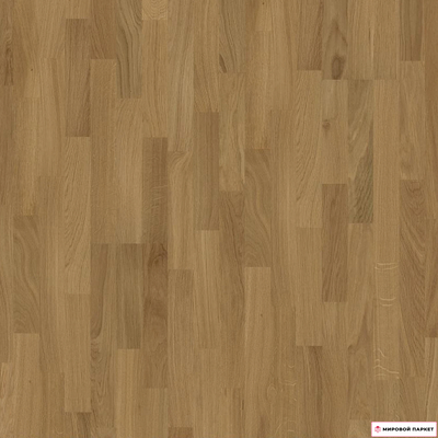 Паркетная доска PolarWood Classic Дуб Тундра 188 мм 3-х полосная без фаски лак замок 2G толщина 14 мм 3.41 м2