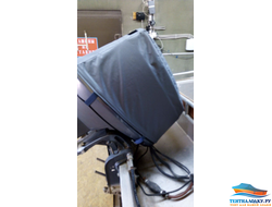 Чехол на капот Ямаха 60 л.с. VEOS (L) - 2 такта, серый 2 шт