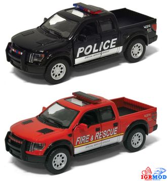 2013 Ford F-150 SVT Raptor SuperCrew (Police) (12 шт в коробке) арт. KT5365DPR