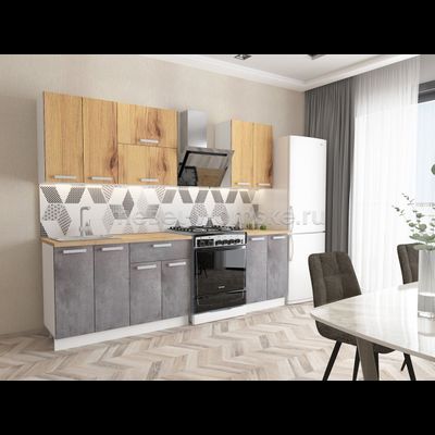 ШМ262 Кухня ST Домино (1800) Размер: 1800х600.